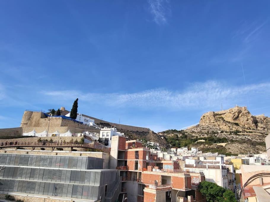 Flamenco, Apartamento Exclusivo De Dos Habitaciones En El Pleno Del Casco Antiguo, Alicante, Playa, Centro Historico, Rambla Esterno foto
