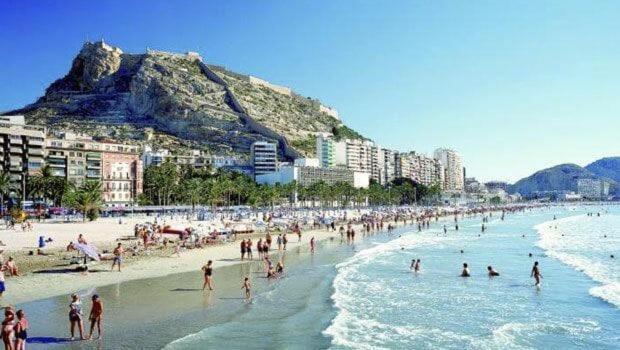 Flamenco, Apartamento Exclusivo De Dos Habitaciones En El Pleno Del Casco Antiguo, Alicante, Playa, Centro Historico, Rambla Esterno foto